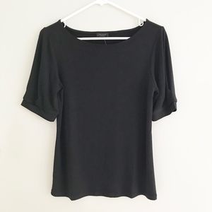 Silky Ann Taylor Black S Short sleeved top